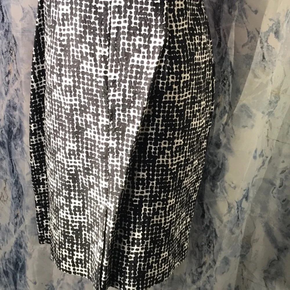 NWT Liz Claiborne sleeveless fitted dress V-neck Cotton Spandex - Picture 5 of 13